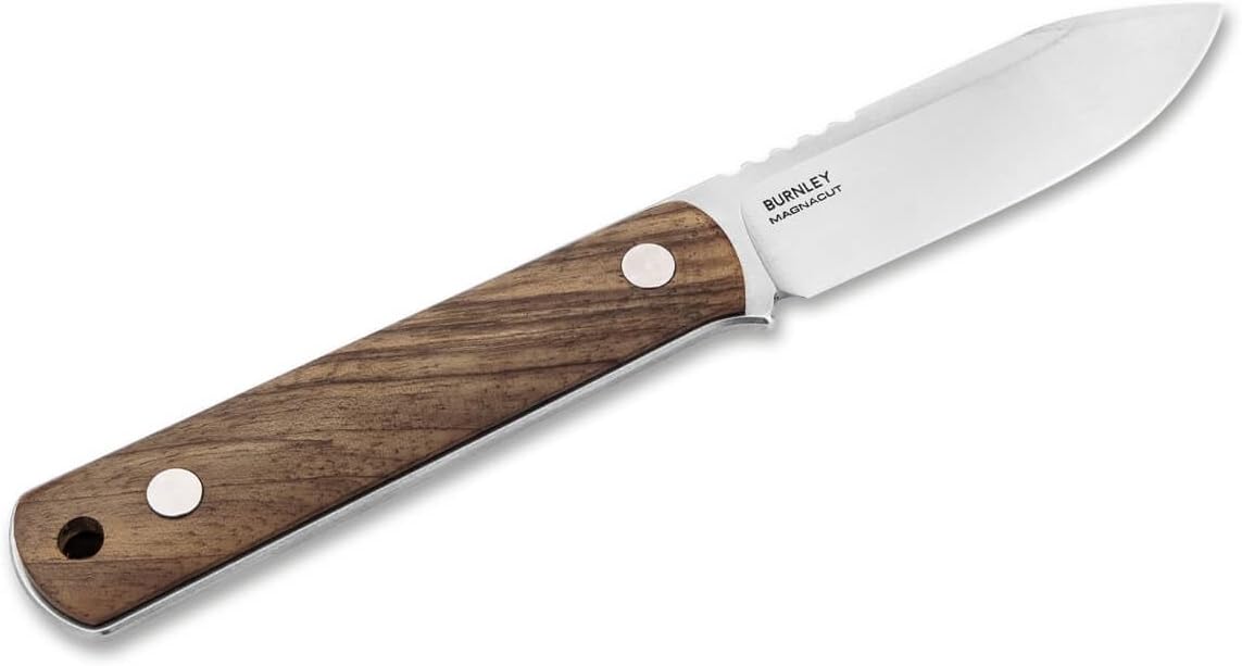 BOKER SOLINGEN BFF PACKLITE WALNUT FIXED BLADE KNIFE