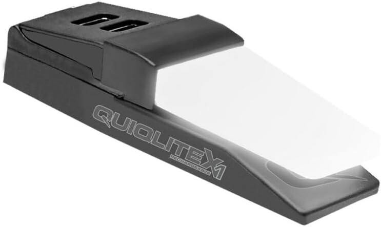 QuiqLiteX1 Tactical Blue/White Hands-Free LED Pocket Light 5/75/150 Lumens