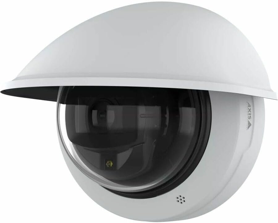 AXIS M4228-LVE 8 Megapixel Outdoor 4K Network Camera - Color - Dome - White - TAA Compliant