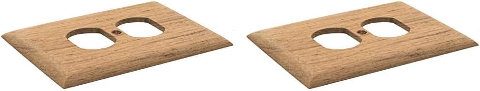 Whitecap 60170 Teak Dual Outlet Cover 1 Count (Pack of 2)