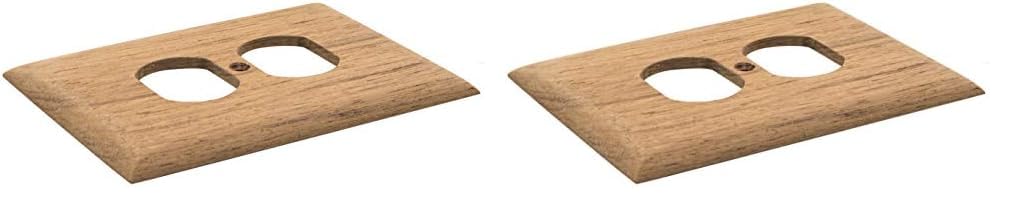 Whitecap 60170 Teak Dual Outlet Cover 1 Count (Pack of 2)