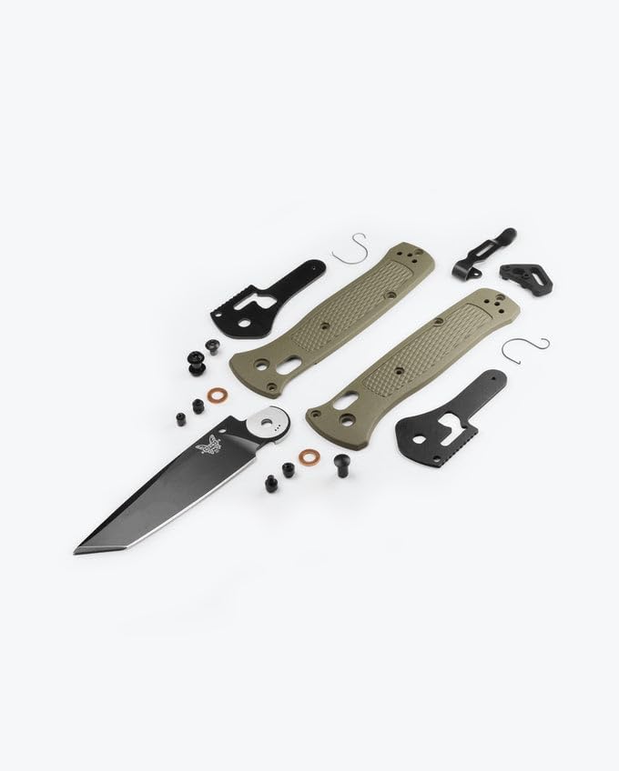 BENCHMADE Bailout 537 Tactical EDC Knife - Tanto Blade, AXIS Lock