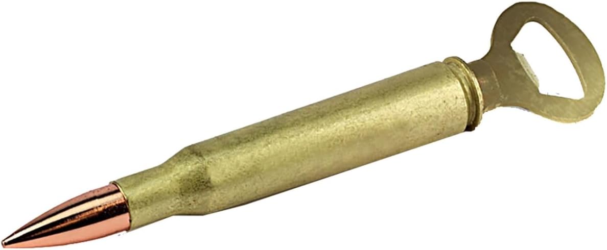 Caliber Gourmet CC-CBG-1016 50 Caliber Bottle Opener Gold