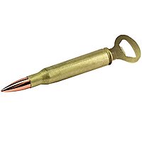 Caliber Gourmet CC-CBG-1016 50 Caliber Bottle Opener Gold