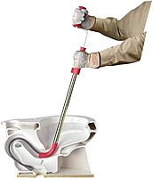 RIDGID 59787 Model K-3 Toilet Auger with Unclogging 3-Foot Snake and Bulb Head