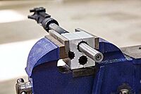 Wheeler Universal Barrel Clamp Constructed from Aircraft Grade Aluminum with Non-Marring Surface for Firearms