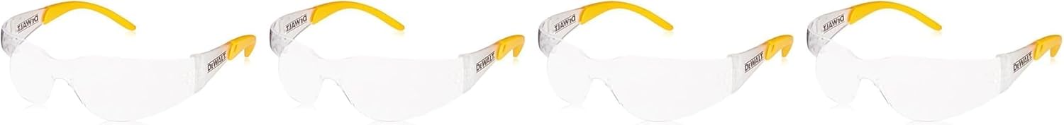 Radians DeWalt DPG54-1D Protector SAFETY Glasses - Clear Lens (1 Pairper Pack), Multicolor, One Size