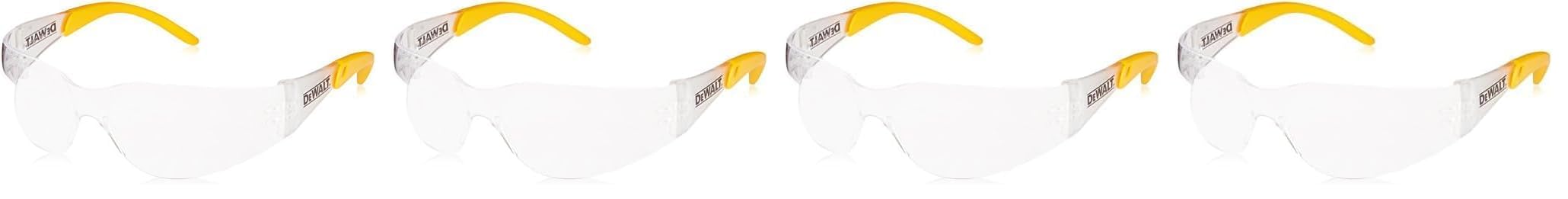 Radians DeWalt DPG54-1D Protector SAFETY Glasses - Clear Lens (1 Pairper Pack), Multicolor, One Size