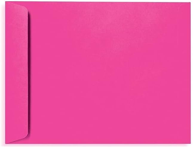 LUX Open-End 10 x 13 Envelopes, Peel & Press Closure
