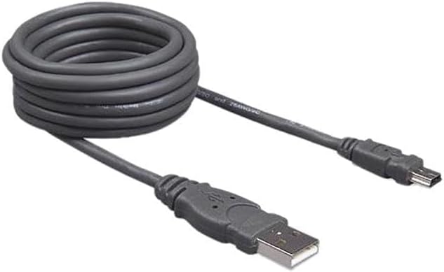 Belkin F3U138B06 USB Cable - 5.91 ft USB Data Transfer Cable - First End: 5-pin Mini USB Type B - Black
