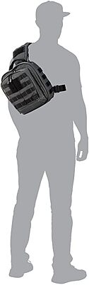 5.11 Tactical MOAB 6 Sling Bag Pack, Shoulder Crossbody Military Bag, Style 56963ABR