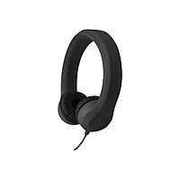 Hamilton Buhl Kids-BLK Wired Headphones, Black, 2.35x6.75x6.85