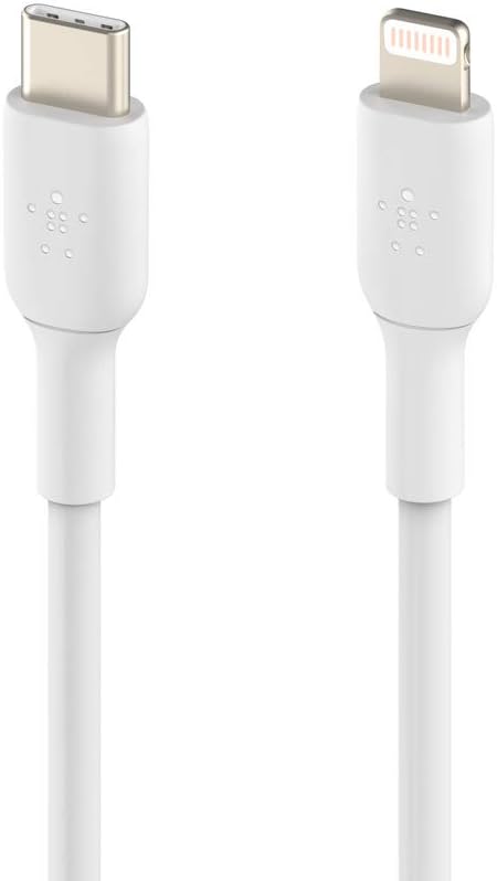 Belkin BoostCharge USB-C to Lightning Cable - MFi Certified 18W Power Delivery