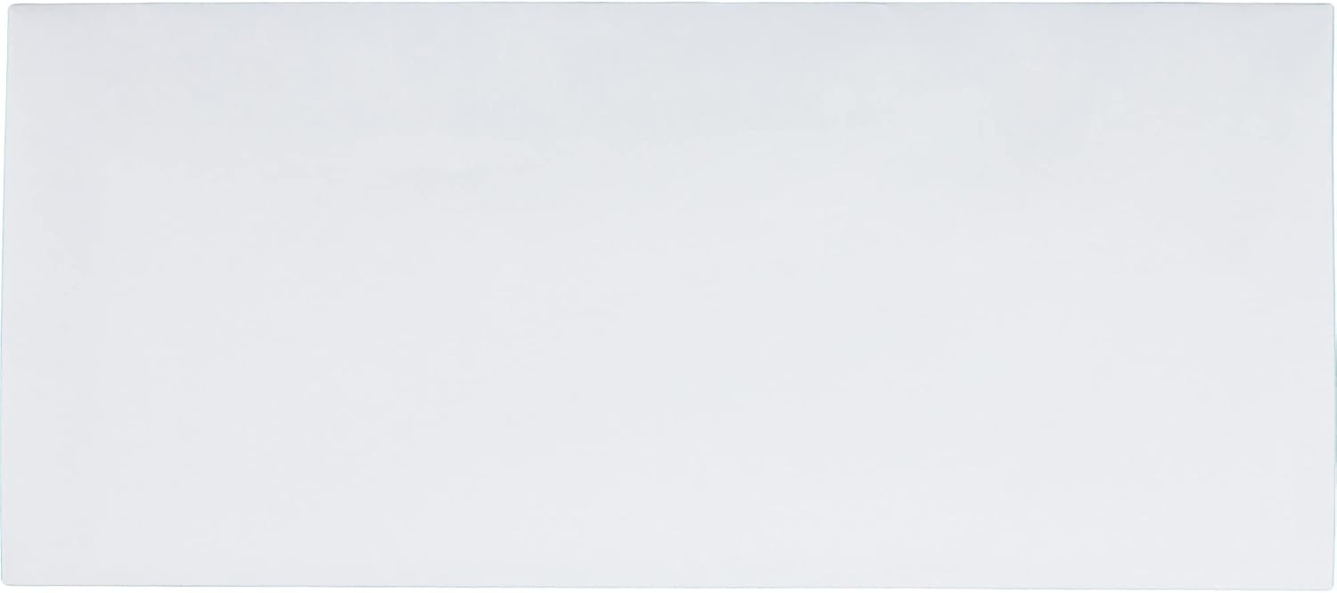 Business Source No. 10 White Business Envelopes - Commercial - #10-9 1/2" Width x 4 1/8" Length - 24 lb - Gummed - Wove