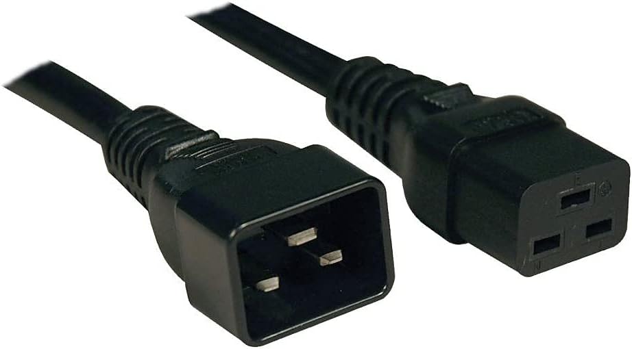 Tripp Lite 6ft Heavy-Duty Power Extension Cord, IEC-320-C19 to IEC-320-C20