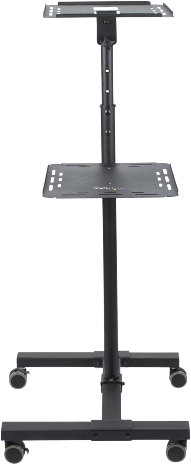 StarTech.com Mobile Adjustable Cart - Height Adjustable Rolling Workstation