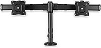StarTech.com Desk-Mount Dual Monitor Arm - Supports 13''–27'', Low-Profile Clamp/Grommet Mount (ARMBARDUOG)