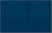Office Depot® Brand 2-Pocket Paper Folders, Dark Blue, Pack of 25