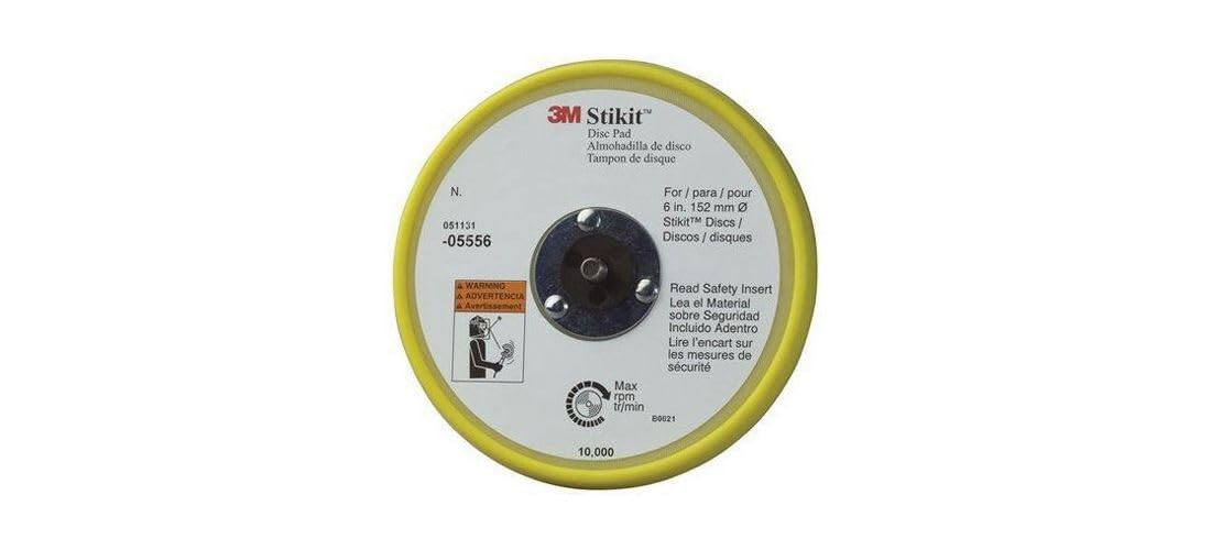 3M Stikit Low Profile Disc Pad 20354, 6 in x 3/8 in x 5/16-24 External