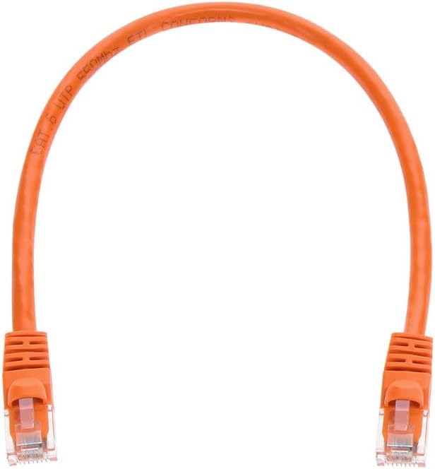 Monoprice Cat6 24AWG UTP Ethernet Patch Cable - Snagless RJ45, 550MHz, Pure Bare Copper