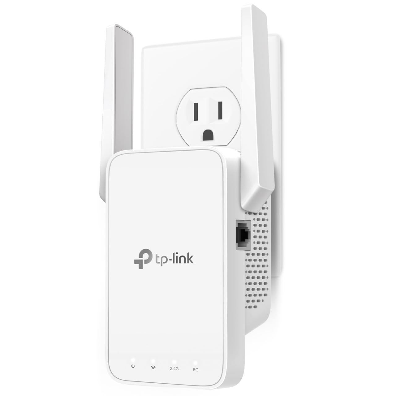 TP-Link AC1200 WiFi Extender, 2025 Wirecutter Best WiFi Extender, 1.2Gbps home signal booster, Dual Band 5GHz/2.4GHz