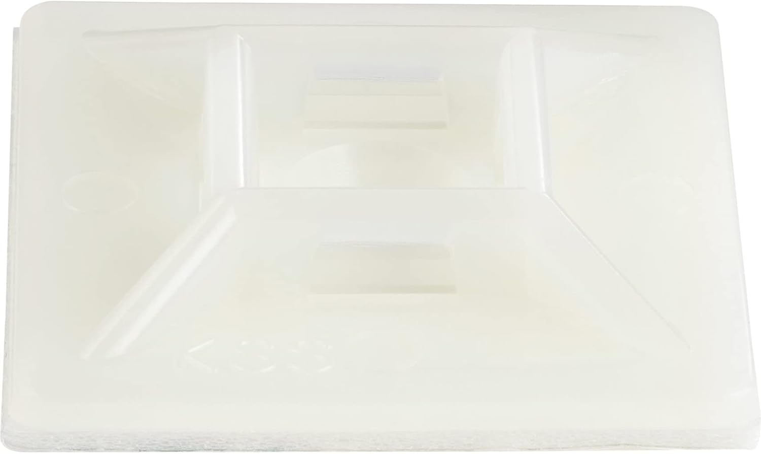 StarTech.com 100 Pack Cable Tie Mounts with Adhesive Tape for 0.21 in. (5.5 mm) Wide Ties - Nylon/Plastic Zip Tie Mounts