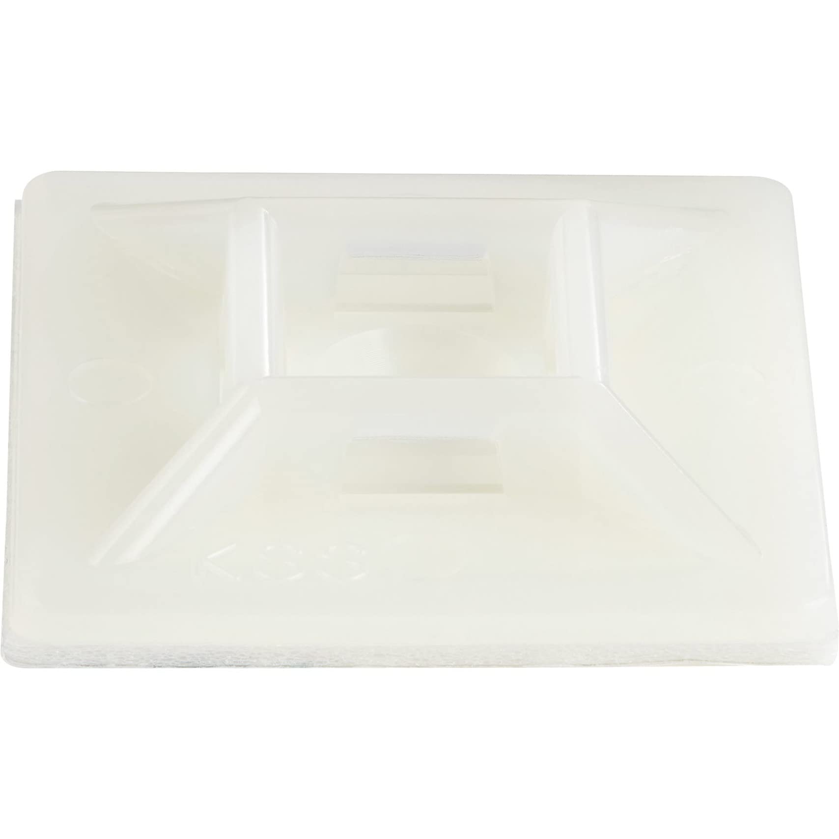 StarTech.com 100 Pack Cable Tie Mounts with Adhesive Tape for 0.21 in. (5.5 mm) Wide Ties - Nylon/Plastic Zip Tie Mounts