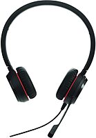 Jabra EVOLVE 20SE Headset - Stereo - USB - Wired - Over-the-head - Binaural - Supra-aural - Noise Canceling - Black
