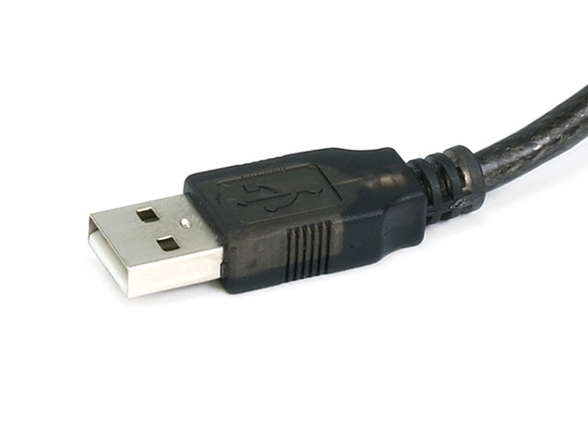 Monoprice USB 2.0 Extension Cable - USB Type-A to USB Type-B, Male to Male, Active, 28/24AWG, 33 Feet, Black