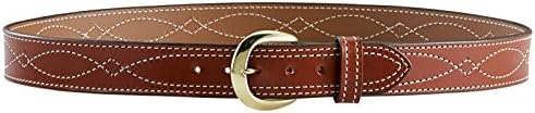 Aker Leather B13 1-3/4" Fancy Stitch Belt