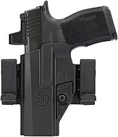 Sig Sauer P365/P365X/P365XL Ambidextrous IWB/OWB Concealed Carry Waistband Black Polymer Handgun Holster for Men & Women