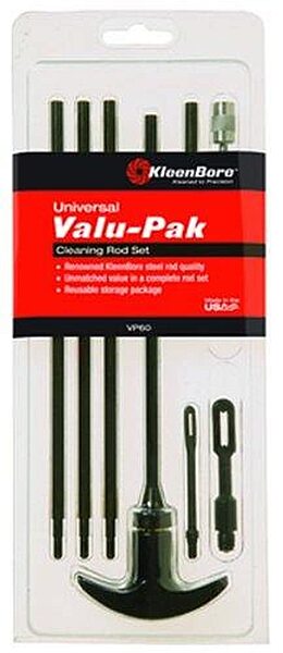 KleenBore Valu-Pak Rifle Cleaning Rod Set - .22/.223 Cal./.225/5.56mm