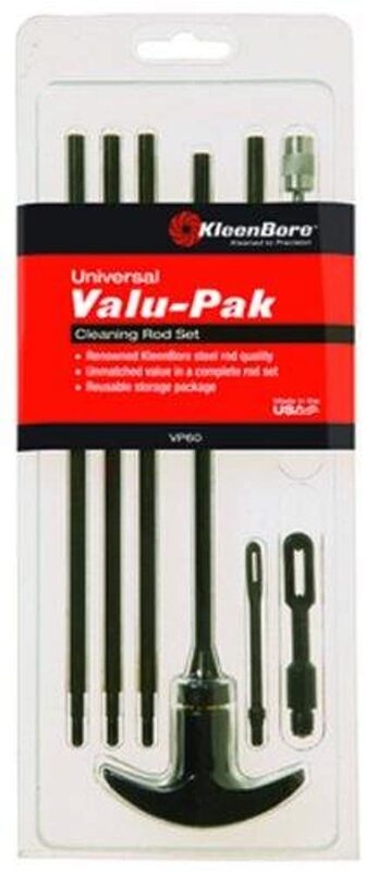 KleenBore Valu-Pak Rifle Cleaning Rod Set - .22/.223 Cal./.225/5.56mm