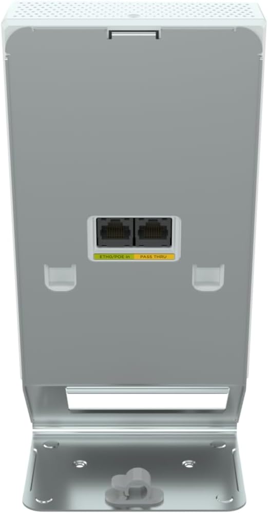 Extreme Networks AP302W-FCC Wall-Plate Access Point Wi-Fi 6 2x2:2, Integrated Switch Ports, WPA3