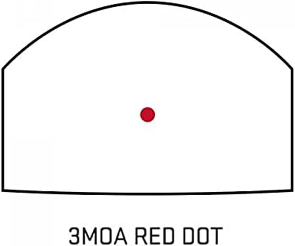SIG SAUER Air Red Dot Reflex Sight | Accurate Waterproof Shockproof 3 MOA Dot 1x23mm Airgun & Airsoft Sight for M17/M18