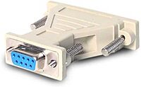 StarTech.com DB9 to DB25 Serial Cable Adapter - F/M - AT925FM, Beige