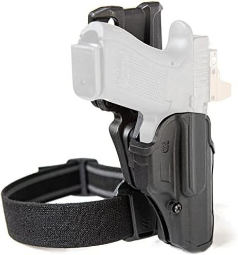 BLACKHAWK! T-Series L2C Overt Glock 17 RH Blk 19/22/23/31/32/45/47, Box