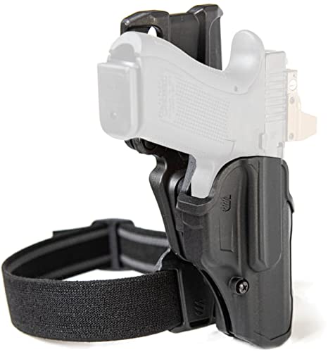 BLACKHAWK! T-Series L2C Overt Glock 17 RH Blk 19/22/23/31/32/45/47, Box