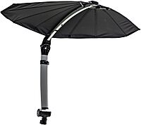 TACO Marine T10-4000-3 ShadeFin Mini with Bag & Swivel Seat Mount Kit - White