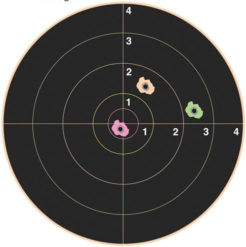Champion VisiColor Adhesive Targets, Peel-and-Stick, 10 Pack
