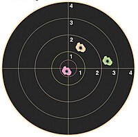 Champion VisiColor Adhesive Targets, Peel-and-Stick, 10 Pack