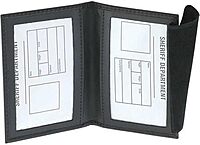 STRONG LEATHER Double ID Dress Case