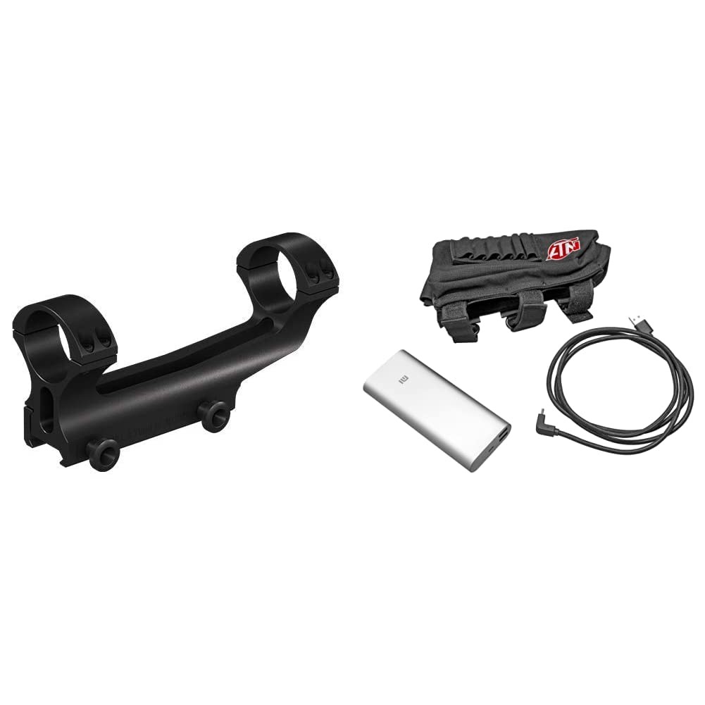 ATN Quick Detach Mount for 30mm Scope Tube, Black Mount + Weapon Kit