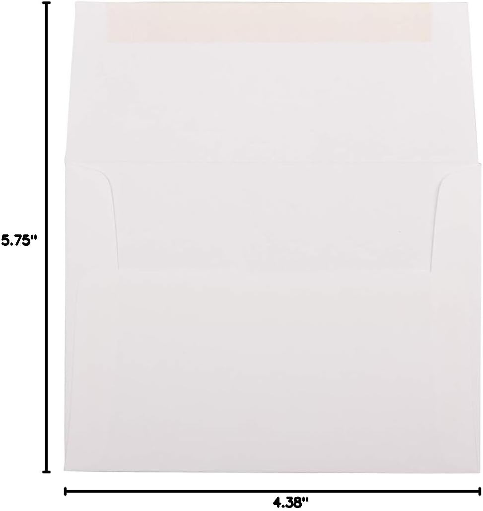 JAM PAPER Booklet Invitation Envelopes