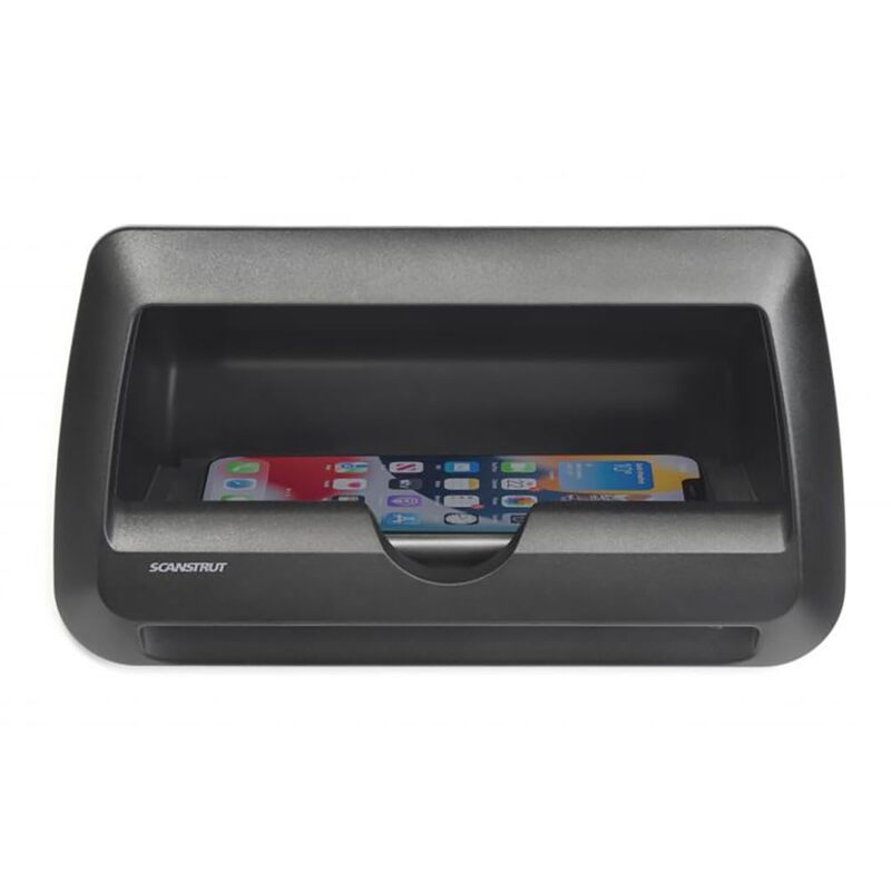 Scanstrut SC-CW-09GT Waterproof Wireless Charger - Cove 3 Coil 15W Phone Charging Pocket 12/24V