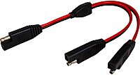 Sea-Dog 426920-1 SAE Polarized Power Cable Y-Splitter - 12"