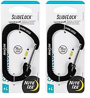 Nite Ize SlideLock Carabiner with Slide-to-Lock Gate