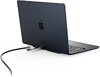 COMPULOCKS BRANDS BLD01BKL Blade Bracket with Keyed Straight Cable Lock