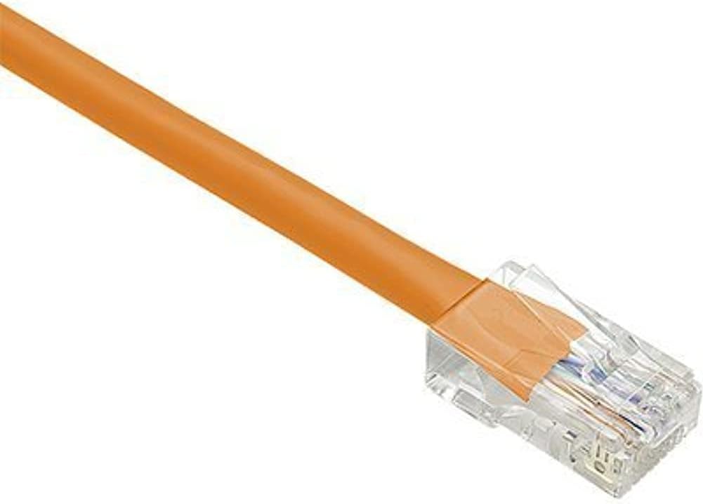 Unirise USA LLC Cat6 Gigabit Ethernet Patch Cable Utp Orange 3ft