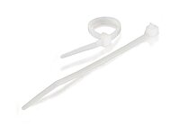 C2G Cable Ties Multipack — Zip & Hook-and-Loop, TAA Compliant